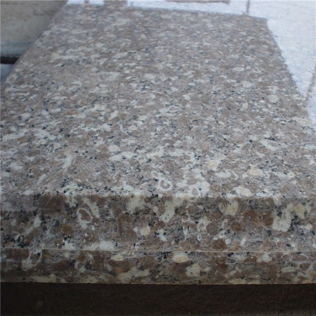 Golden brown granite